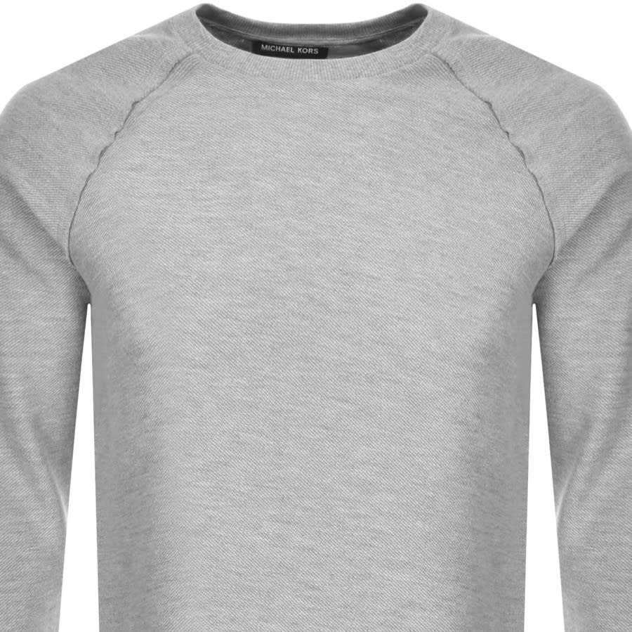 Alternative Image for ProductMichael Kors Crew Neck Sweatshirt Grey2